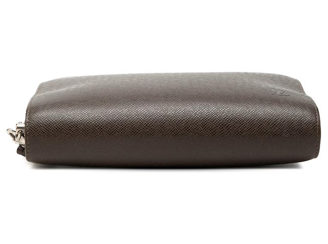 Borsa a Pochette Louis Vuitton Taiga Baikal Marrone - vista 3