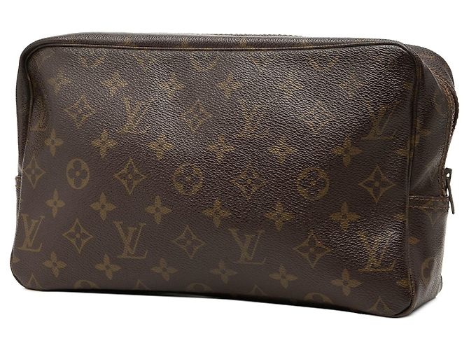 Borsa a pochette Louis Vuitton Monogram Trousse Toilette 28 Marrone - vista 2