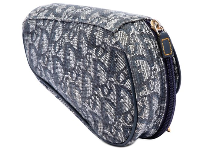 Autre Marque Diorissimo Saddle Pouch aus blauem Canvas Dior - Ansicht 2