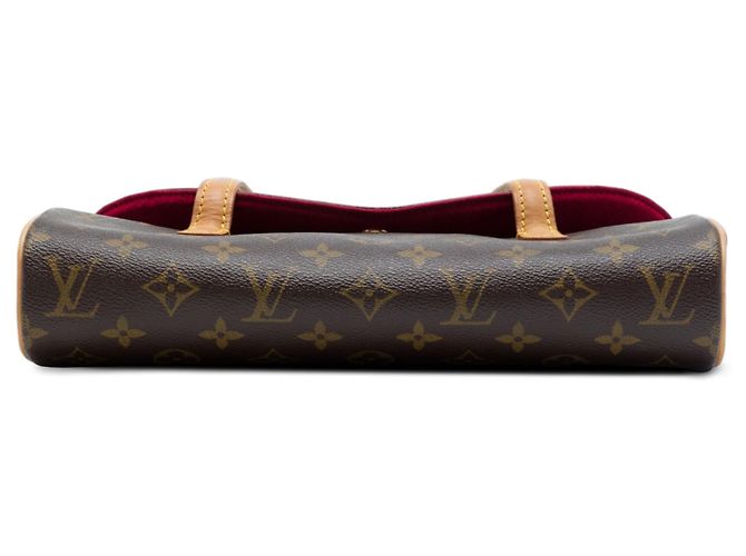 Louis Vuitton Monogram Sonatine Handtasche Braun - Ansicht 3