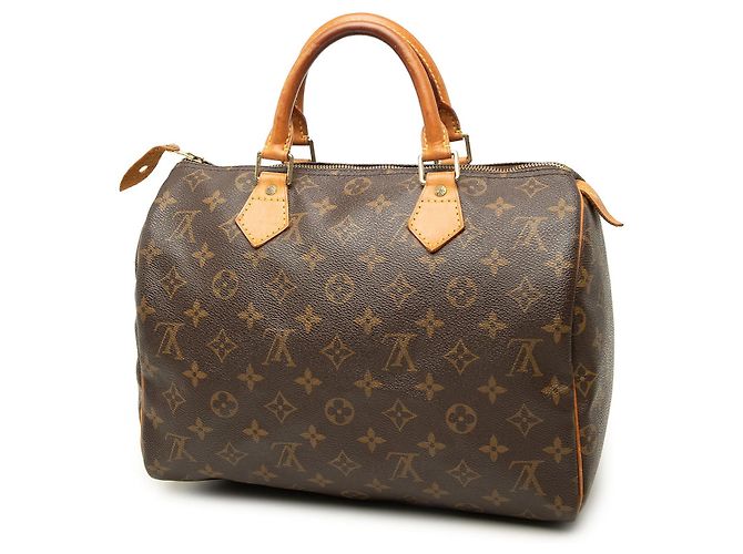 Louis Vuitton Monogram Speedy 30 Boston Tasche Braun - Ansicht 2