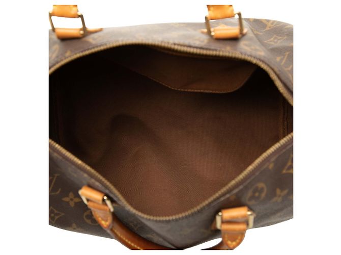 Louis Vuitton Monogram Speedy 30 Boston Tasche Braun - Ansicht 4