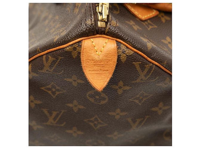 Louis Vuitton Monogram Speedy 30 Boston Tasche Braun - Ansicht 5