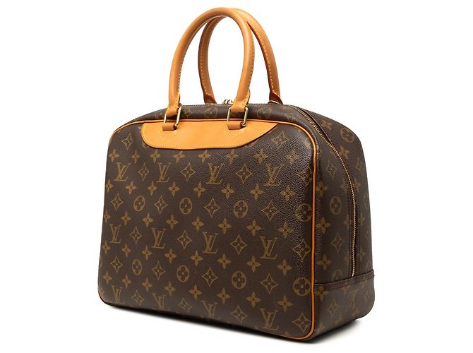 Borsa a mano Louis Vuitton Monogram Deauville Marrone - vista 2
