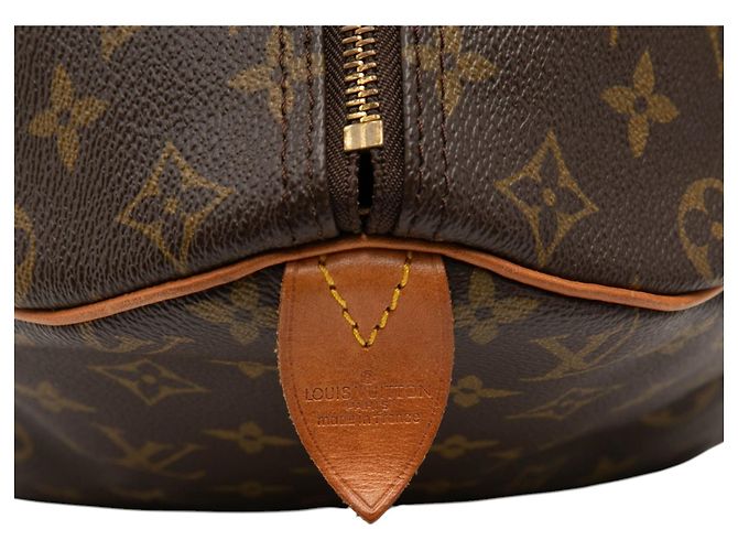 Borsa Boston Louis Vuitton Monogram Speedy 40 Marrone - vista 5