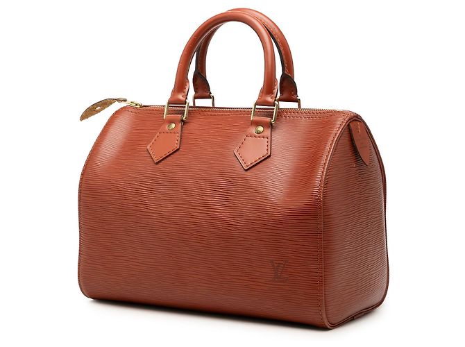 Borsa Boston Louis Vuitton Epi Speedy 25 Marrone - vista 2