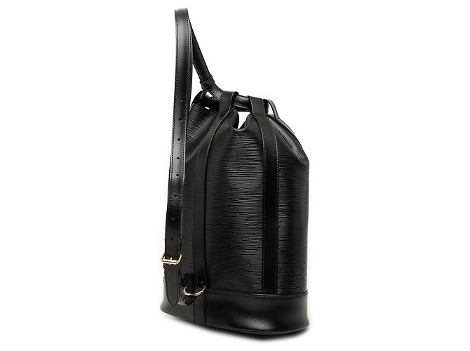 Black Louis Vuitton Epi Randonnee PM Backpack - view 2
