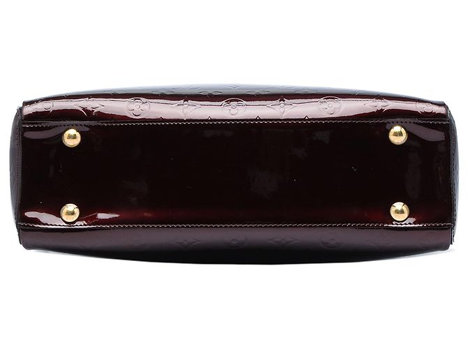 Borsa Louis Vuitton Monogram Vernis Melrose Avenue Purple Porpora - vista 3