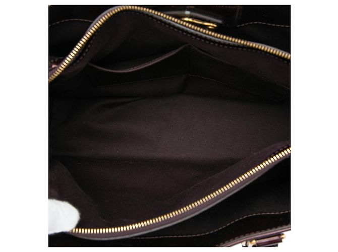 Borsa Louis Vuitton Monogram Vernis Melrose Avenue Purple Porpora - vista 4