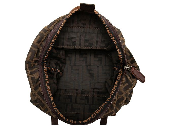 Fendi Zucca Canvas Handtasche braun - Ansicht 4