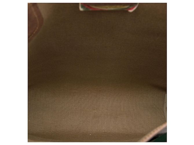 Borsa Tote Gucci GG Supreme Web Beige - vista 4
