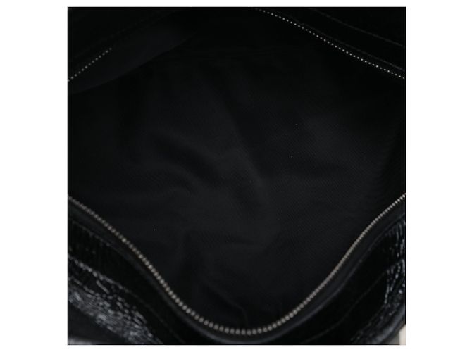 Burberry Medium Beat Check Nylon Lowry Satchel in Grau - Ansicht 4