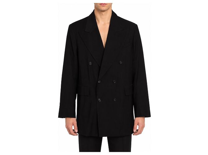 Autre Marque Nosso legado, Blazer trespassado em preto - vista 5