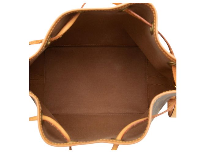 Borsa a secchiello Louis Vuitton Monogram Noe BB Marrone - vista 4