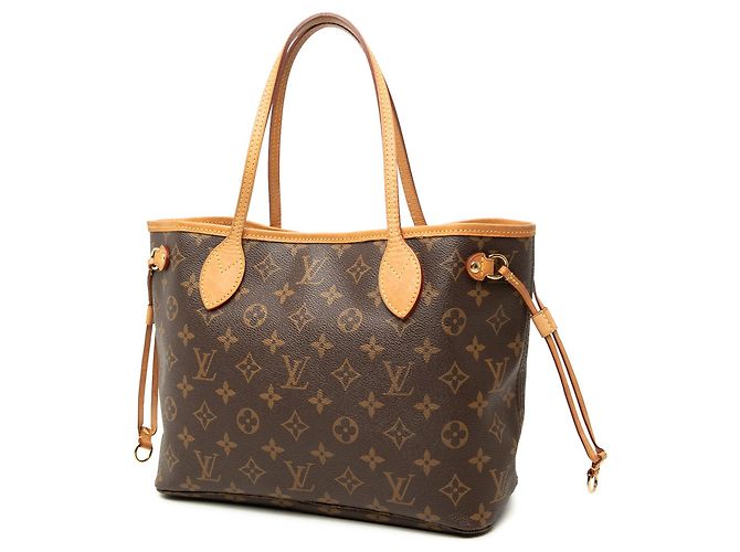 Louis Vuitton Monogram Neverfull PM Tragetasche Braun - Ansicht 2