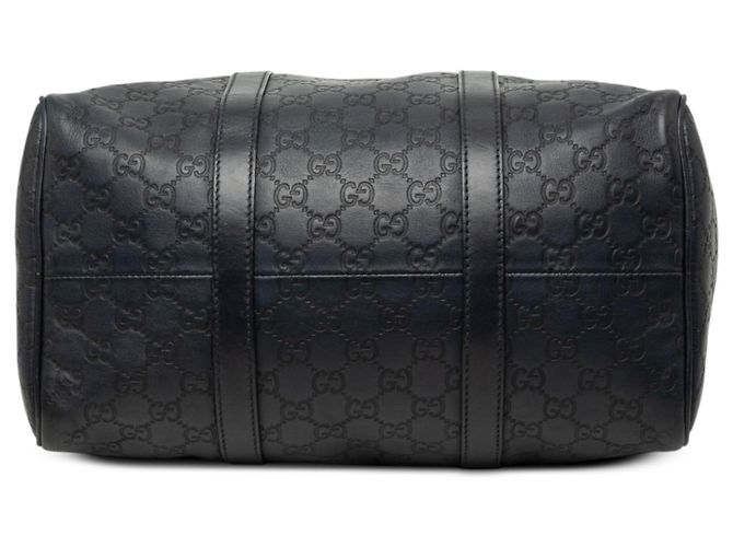 Borsa Boston Gucci Joy Medium Guccissima Blu - vista 3