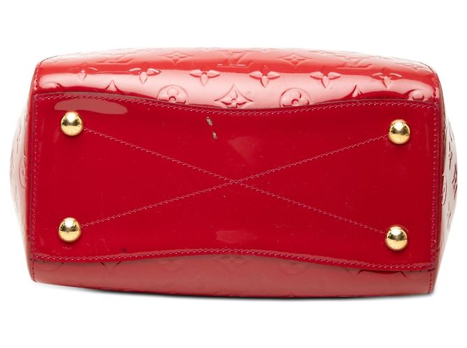 Louis Vuitton Monogram Vernis Montana Handtasche rot - Ansicht 3