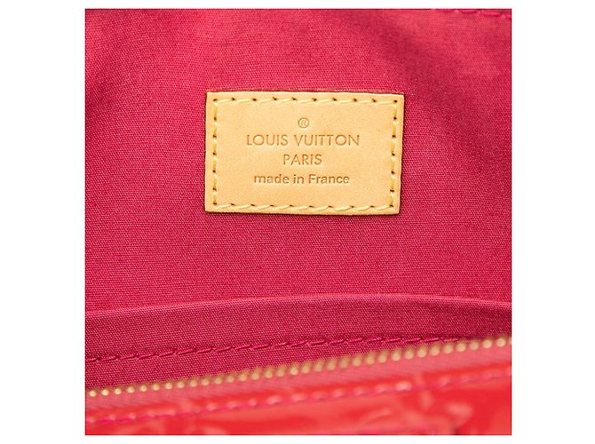 Louis Vuitton Monogram Vernis Montana Handtasche rot - Ansicht 5
