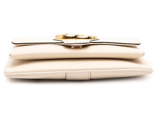 Borsa a tracolla Arli Small in pelle bianca Gucci Bianco - vista 3