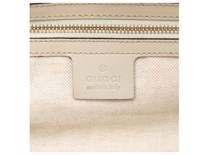 Tote Gucci GG Canvas Web Mayfair Branco - vista 5
