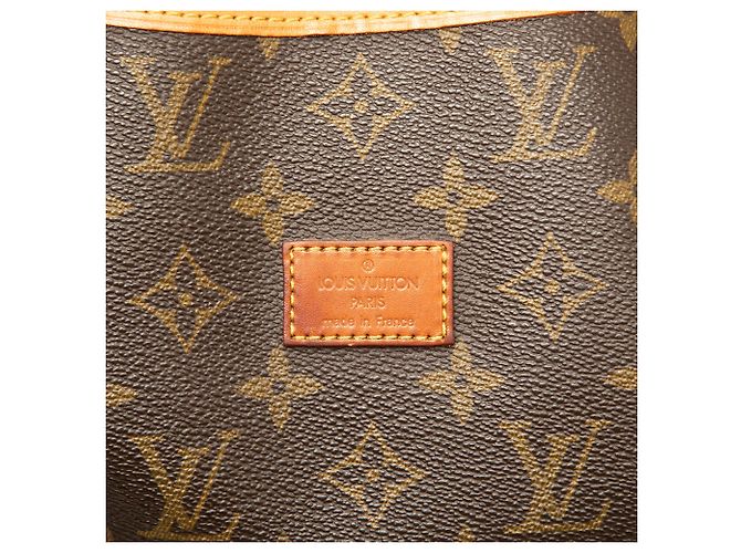 Borsa crossbody Louis Vuitton Monogram Saumur 30 Marrone - vista 5