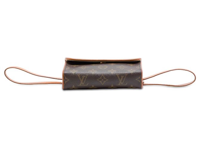 Bolso cinturón Louis Vuitton Monogram Pochette Florentine Marrón Castaño - vista 3