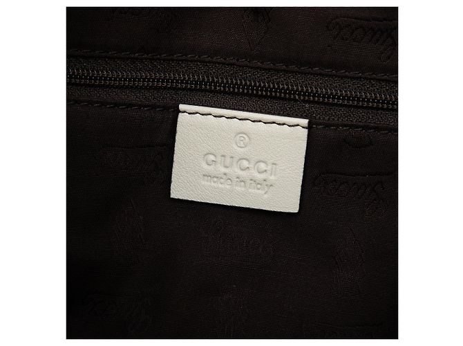 Gucci Guccissima Sukey Schultertasche Weiß - Ansicht 5