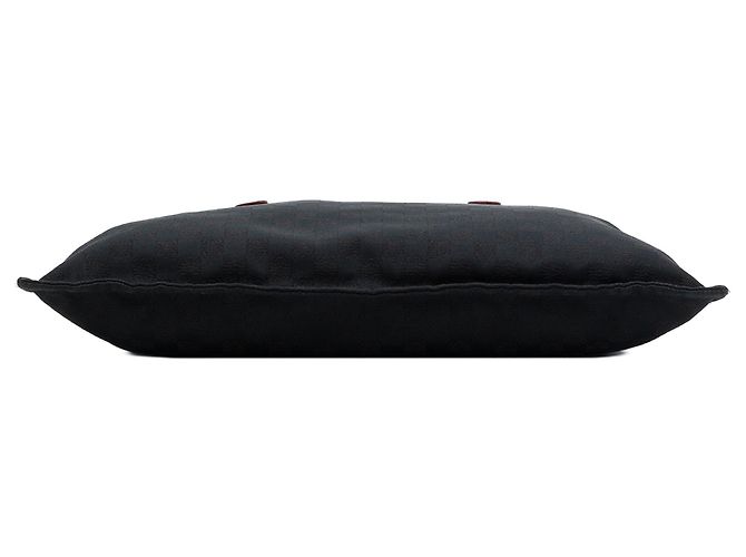 Sac cabas LOEWE Anagram Canvas Noir - vue 3