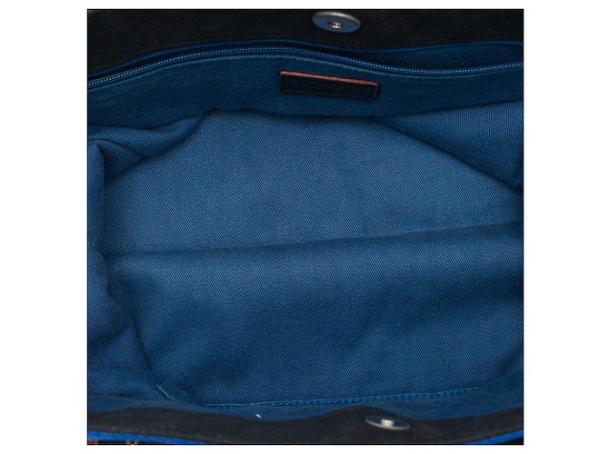 Sac cabas LOEWE Anagram Canvas Noir - vue 4