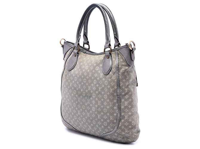Bolso Louis Vuitton Monogram Mini Lin Angele Satchel Gris - vista 2