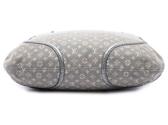 Bolso Louis Vuitton Monogram Mini Lin Angele Satchel Gris - vista 3