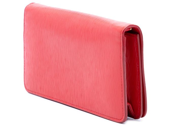 Prada Vitello Move Crossbody-Bag mit Kette in Rot - Ansicht 2