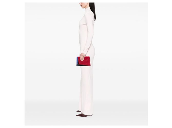 Chanel Fresh Air Clutch aus gestepptem Lammleder in Rot - Ansicht 6