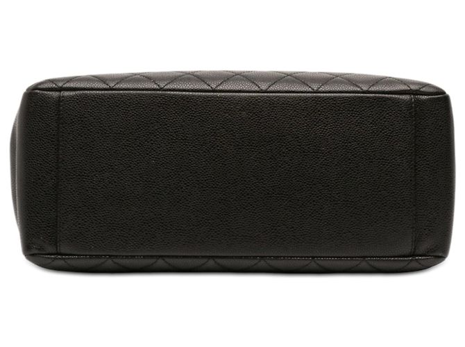 Borsa Grand Shopping Tote Chanel Caviar Nera Nero - vista 3