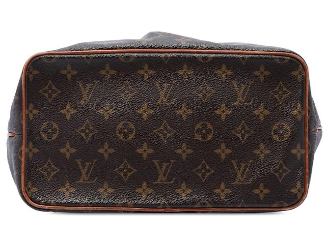 Bolso Satchel Louis Vuitton Monogram Palermo PM Marrón Castaño - vista 3