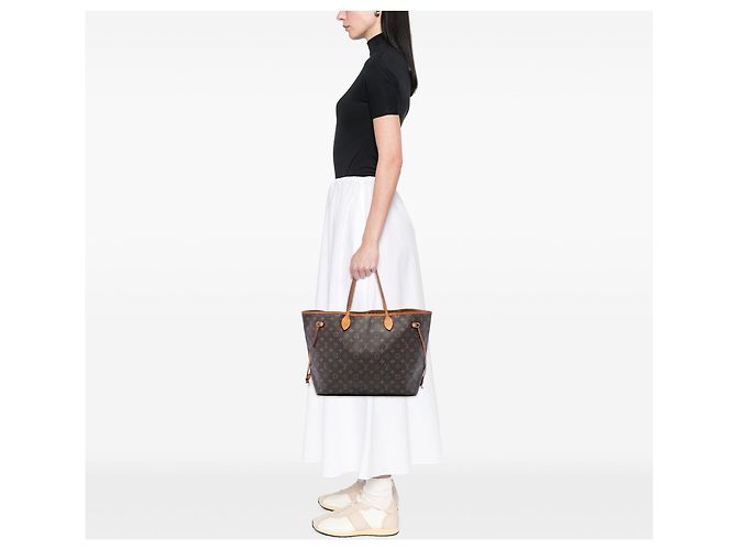 Louis Vuitton Monogram Neverfull GM Tote Bag Braun - Ansicht 6