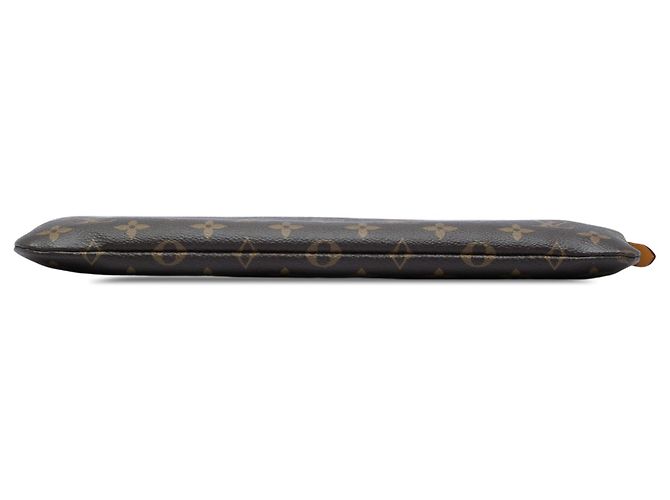 Borsa a pochette Louis Vuitton Monogram Etui Voyage GM Marrone - vista 3