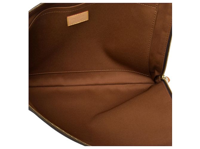 Borsa a pochette Louis Vuitton Monogram Etui Voyage GM Marrone - vista 4