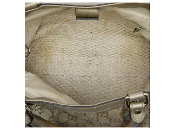 Borsa Tote Gucci Medium Guccissima Sukey Oro D'oro - vista 4