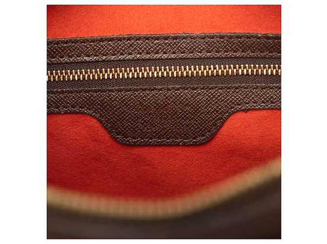 Sac à main Louis Vuitton Damier Ebene Triana Marron - vue 5