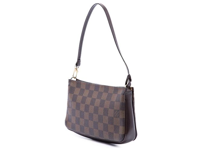 Borsa a Spalla Louis Vuitton Damier Ebene Navona Marrone - vista 2
