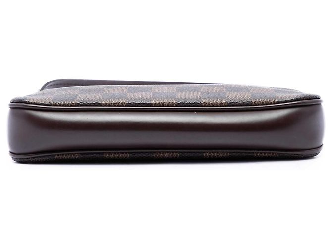 Borsa a Spalla Louis Vuitton Damier Ebene Navona Marrone - vista 3