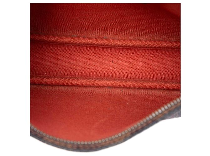 Borsa a Spalla Louis Vuitton Damier Ebene Navona Marrone - vista 4