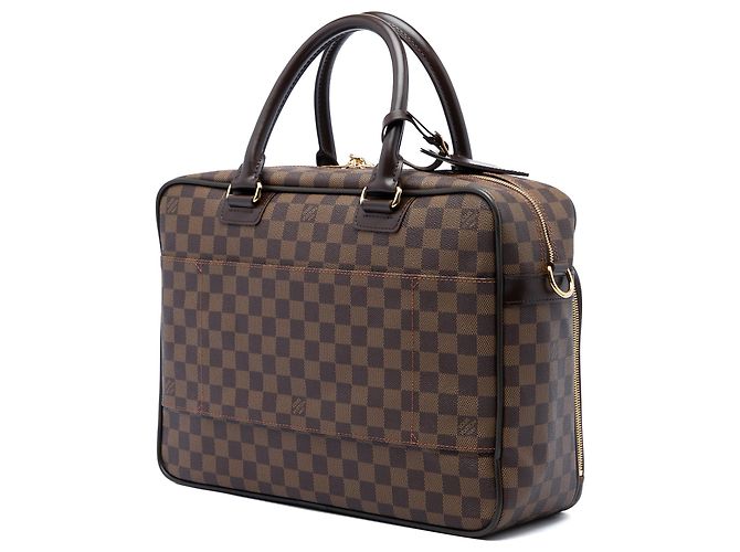 Borsa Business Icare Louis Vuitton Damier Ebene Marrone - vista 2