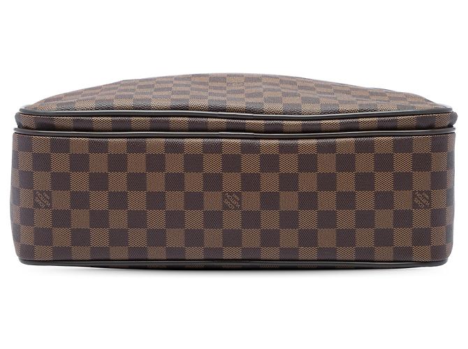 Borsa Business Icare Louis Vuitton Damier Ebene Marrone - vista 3