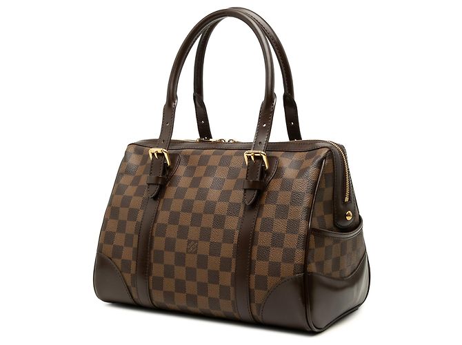 Bolsa de mão Louis Vuitton Damier Ebene Berkeley Marrom - vista 2