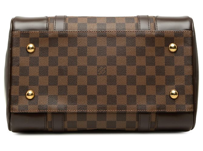 Bolsa de mão Louis Vuitton Damier Ebene Berkeley Marrom - vista 3