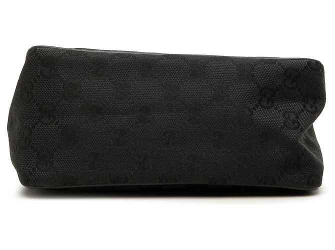 Borsa Gucci GG Canvas nera Nero - vista 3