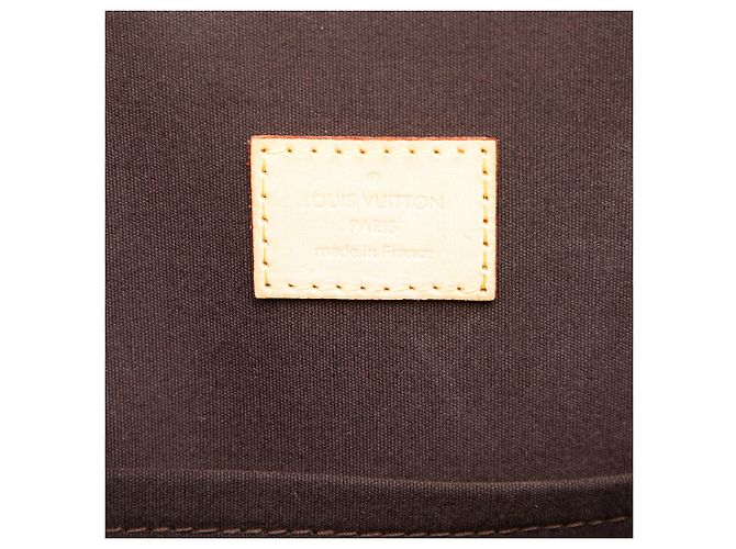 mala Louis Vuitton Monogram Vernis Alma GM Roxa Roxo - vista 5