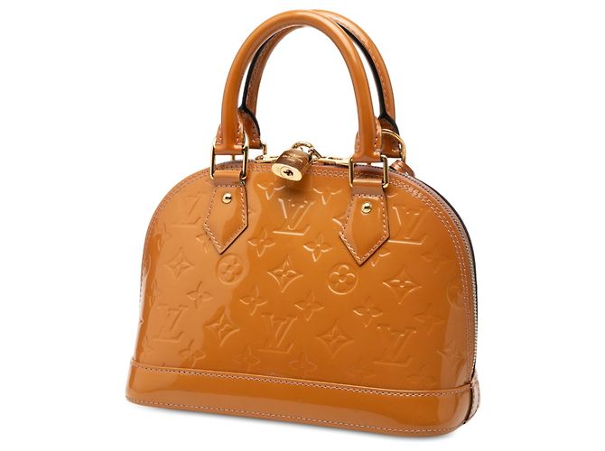Louis Vuitton Monogram Vernis Alma BB Satchel Braun - Ansicht 2